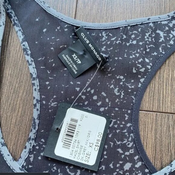 CLUB MONACO Silk Sheer Sleeveless Top NWT - Picture 9 of 11